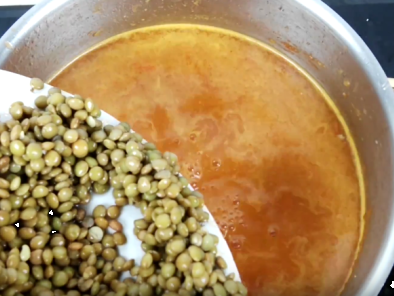 Lentejas con verduras, sin carne, veganas - Preparación paso 6