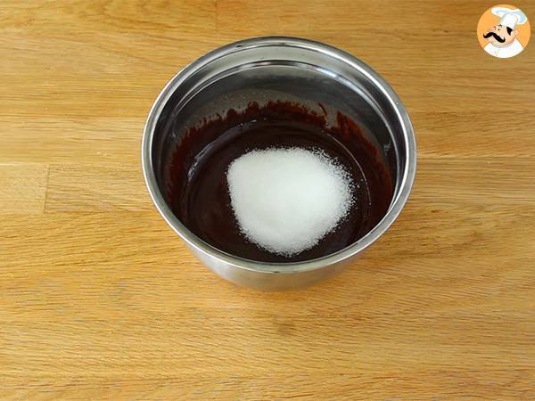 Coulant de chocolate cremoso sin gluten - Preparación paso 1