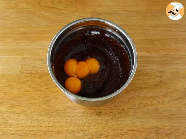 Coulant de chocolate cremoso sin gluten - Preparación paso 2