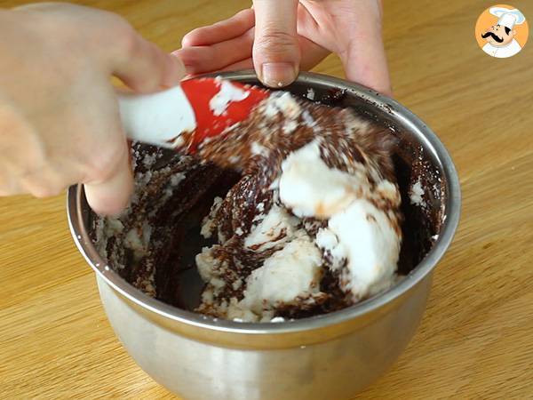 Coulant de chocolate cremoso sin gluten - Preparación paso 3