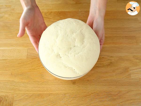 Pan de hamburguesa casero - Preparación paso 3