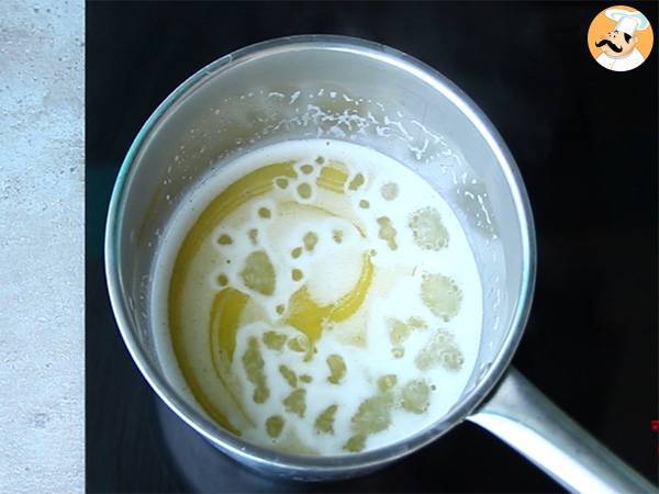 Masa choux sin gluten, para profiteroles - Preparación paso 1