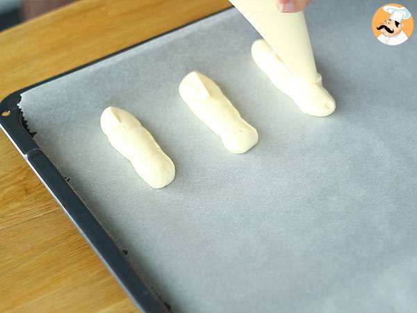 Bizcocho de soletilla sin gluten - Preparación paso 5