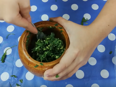 Pasta al pesto de rúcula. - Preparación paso 2