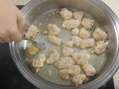 Pasta al pesto de rúcula. - Preparación paso 4