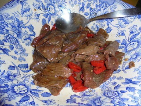 Filete de ternera con semillas de sésamo - Preparación paso 1