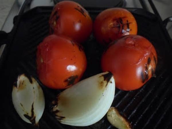 Albóndigas al chipotle, comida mejicana - Preparación paso 1