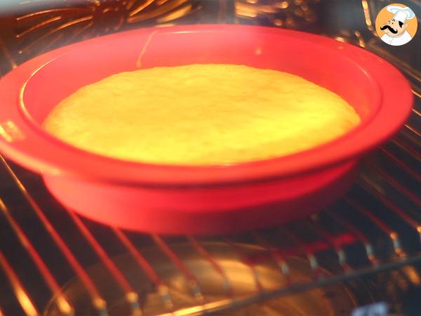 Bizcocho de mojito esponjoso - Preparación paso 5