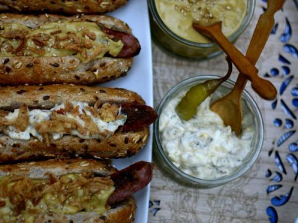 Los mejores perritos calientes gourmet caseros - Preparación paso 3