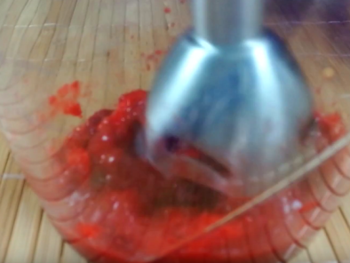 Batido de fresa, Smoothie de fresa - Preparación paso 1