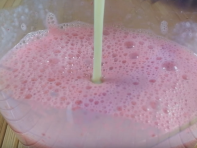 Batido de fresa, Smoothie de fresa - Preparación paso 3