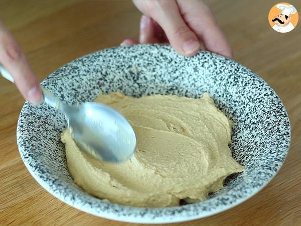 Hummus libanés cremoso - Preparación paso 3