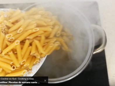 Lasaña de macarrones - Preparación paso 1