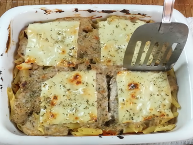 Lasaña de macarrones - Preparación paso 5