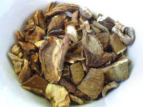 Crema de champiñones y chalotas - Preparación paso 6