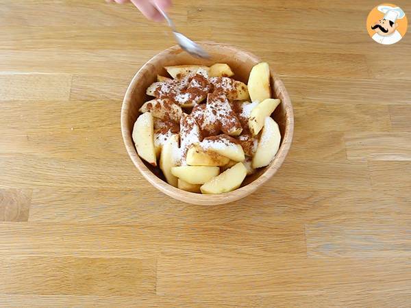 Apple pie, pastel de manzana inglés - Preparación paso 3