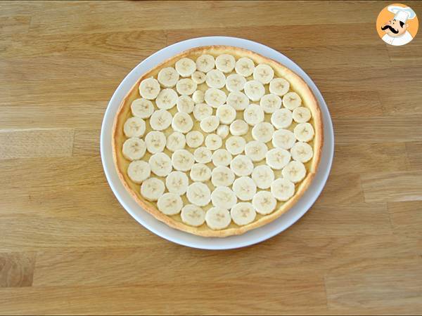 Tartaleta de chocolate y plátano - Preparación paso 2