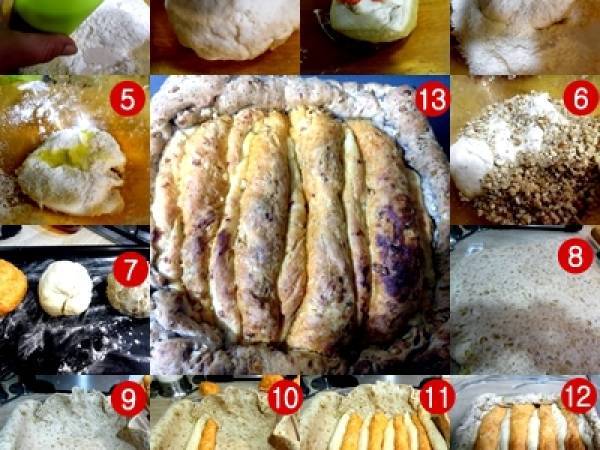 Pan de Sant Jordi de la Cocinera Mileurista - Preparación paso 2