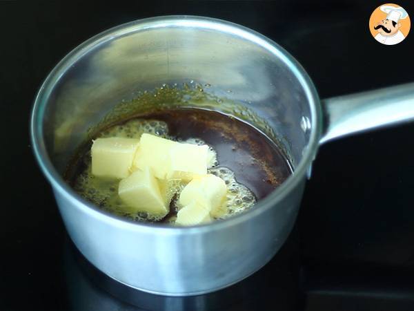 Tartaletas de caramelo y chocolate - Preparación paso 3