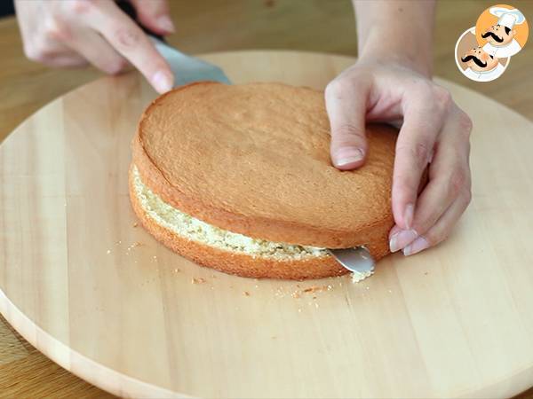 Fraisier, tarta de fresas perfecta para la primavera - Preparación paso 7