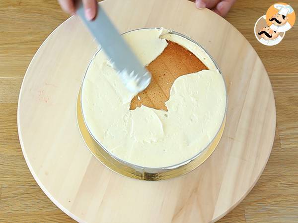 Fraisier, tarta de fresas perfecta para la primavera - Preparación paso 12