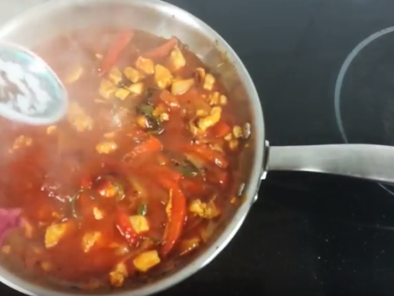 Fajitas o burritos de pollo - Preparación paso 2