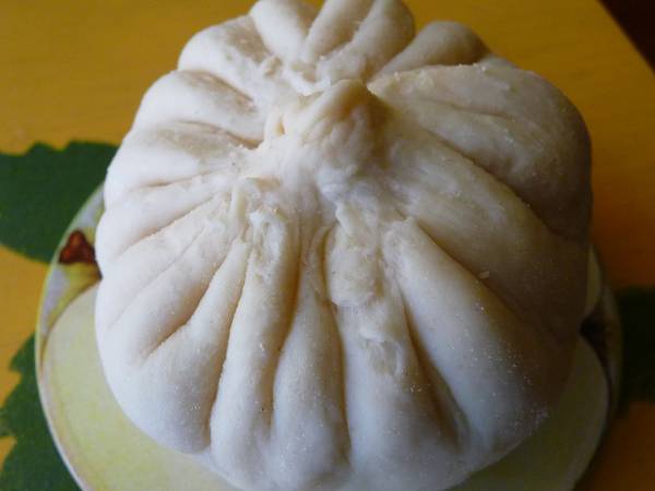 Nikuman, bollos rellenos de cerdo al vapor - Preparación paso 14