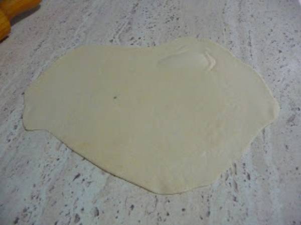 Kerala paratha - Preparación paso 4