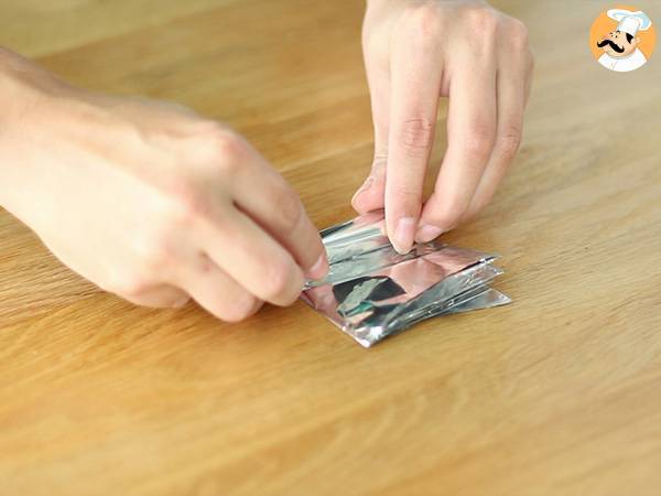 Cannoli con crema pastelera de vainilla - Preparación paso 2