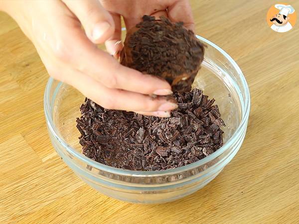 Pastelitos de chocolate y merengue - Preparación paso 5