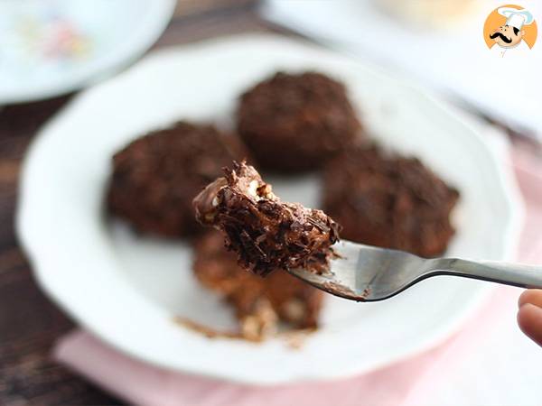 Pastelitos de chocolate y merengue - Preparación paso 6
