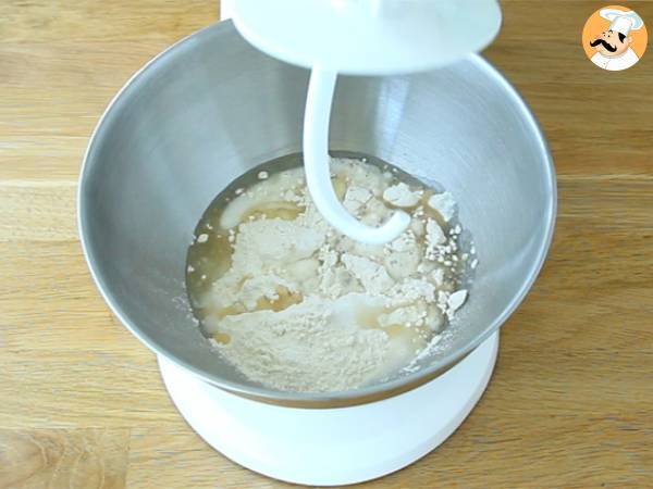 Palitos de queso con masa casera - Preparación paso 1