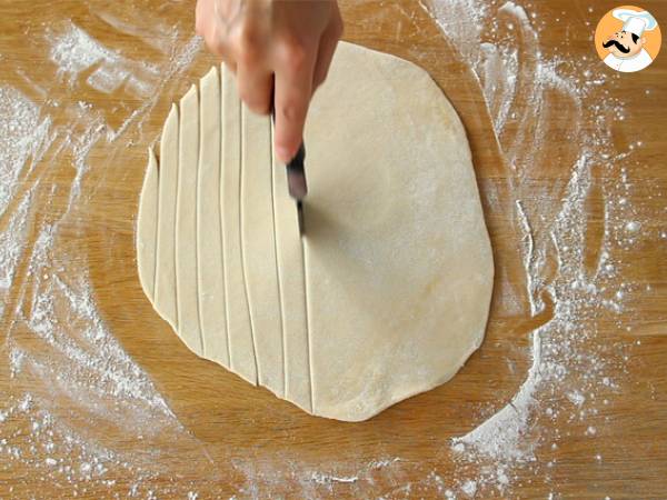 Palitos de queso con masa casera - Preparación paso 2