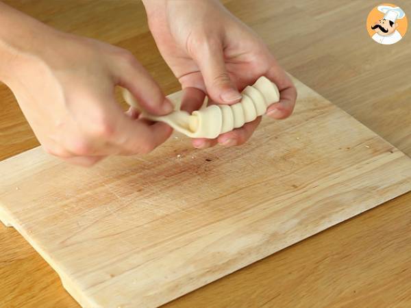 Palitos de queso con masa casera - Preparación paso 3
