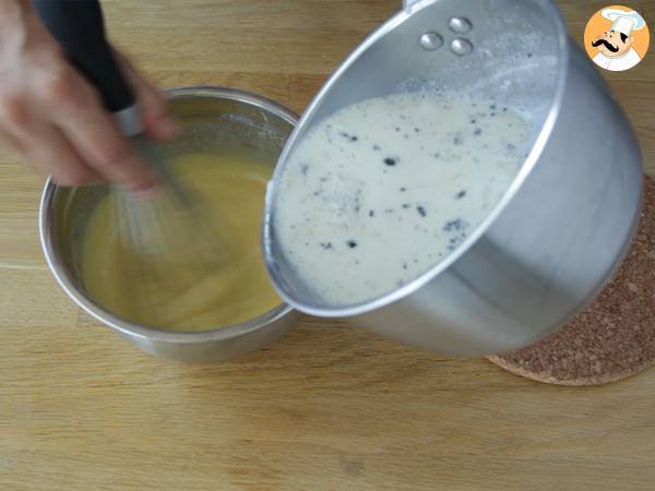 Tartaletas de frambuesa y crema pastelera - Preparación paso 2