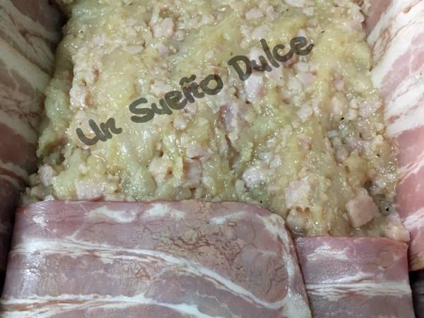 Fiambre de pechuga de pollo, jamón york y bacon - Preparación paso 5