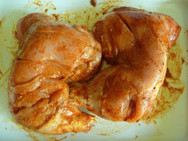 Pollo Tandoori, un clásico de la cocina india - Preparación paso 2