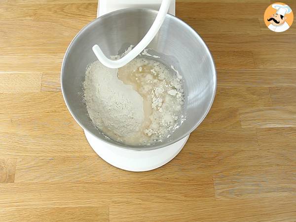 Cuernos de gacela, pastelería oriental - Preparación paso 1