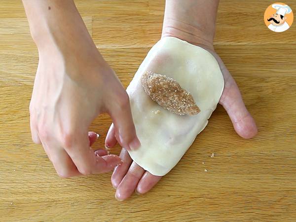 Cuernos de gacela, pastelería oriental - Preparación paso 4