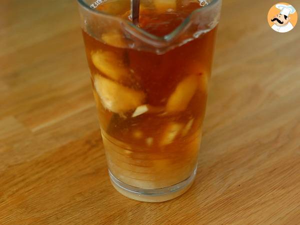 Té helado de melocotón, iced tea - Preparación paso 3