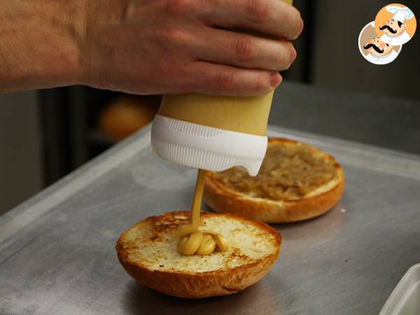 La hamburguesa de Edmond burger - Preparación paso 2