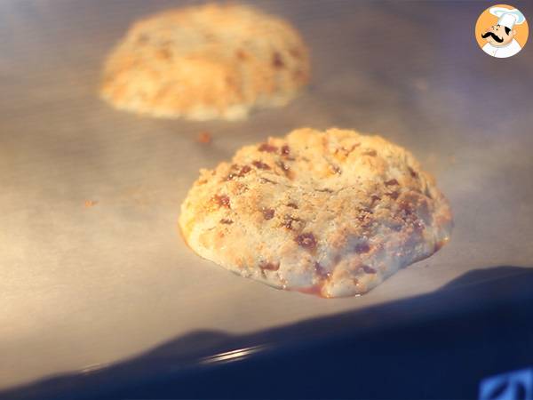 Nube de huevos con chorizo - Preparación paso 5