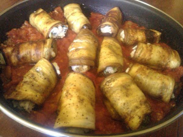 Involtini de berenjenas - Preparación paso 11