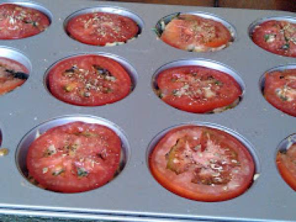 Muffins de espinacas y queso - Preparación paso 10