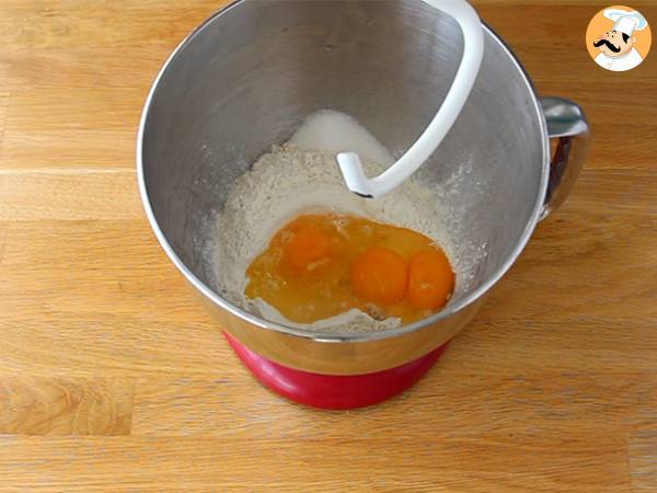 Tarta de brioche, Tarta tropézienne - Preparación paso 1