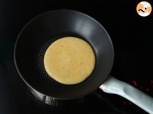 Tortitas de plátano, pancakes - Preparación paso 3