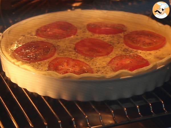 Quiche de atún y tomate natural - Preparación paso 4