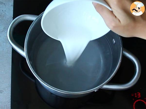 Pan de bagels - Preparación paso 4