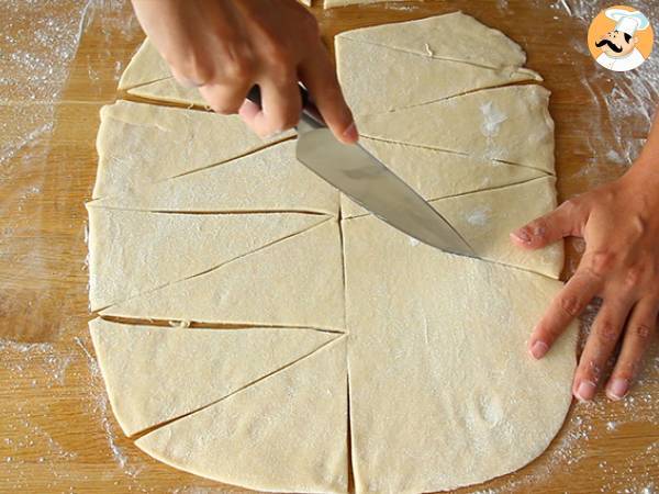 Croissants de leche condensada - Preparación paso 4