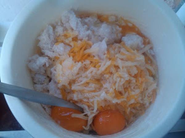 Pan de queso brasileño - Preparación paso 2